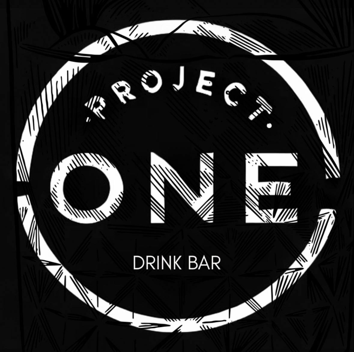 Logo Project One Drink Bar